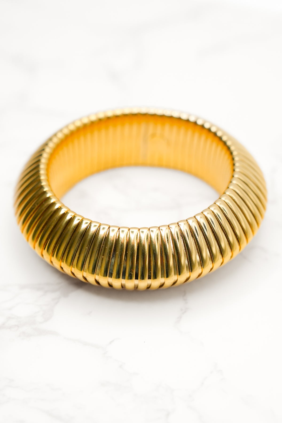 Haley Mesh Bangle - Freckled Poppy
