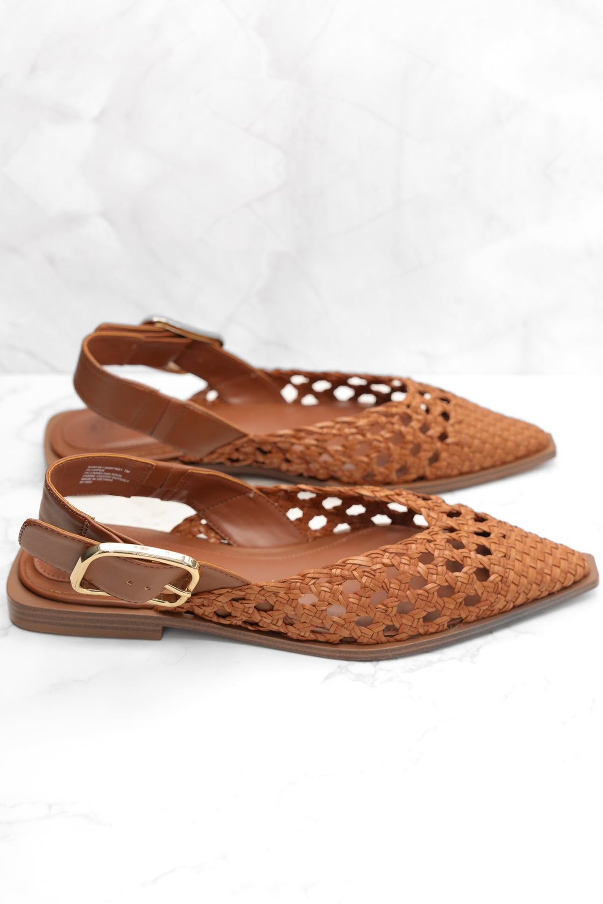 Steve Madden Woven Flats - Freckled Poppy