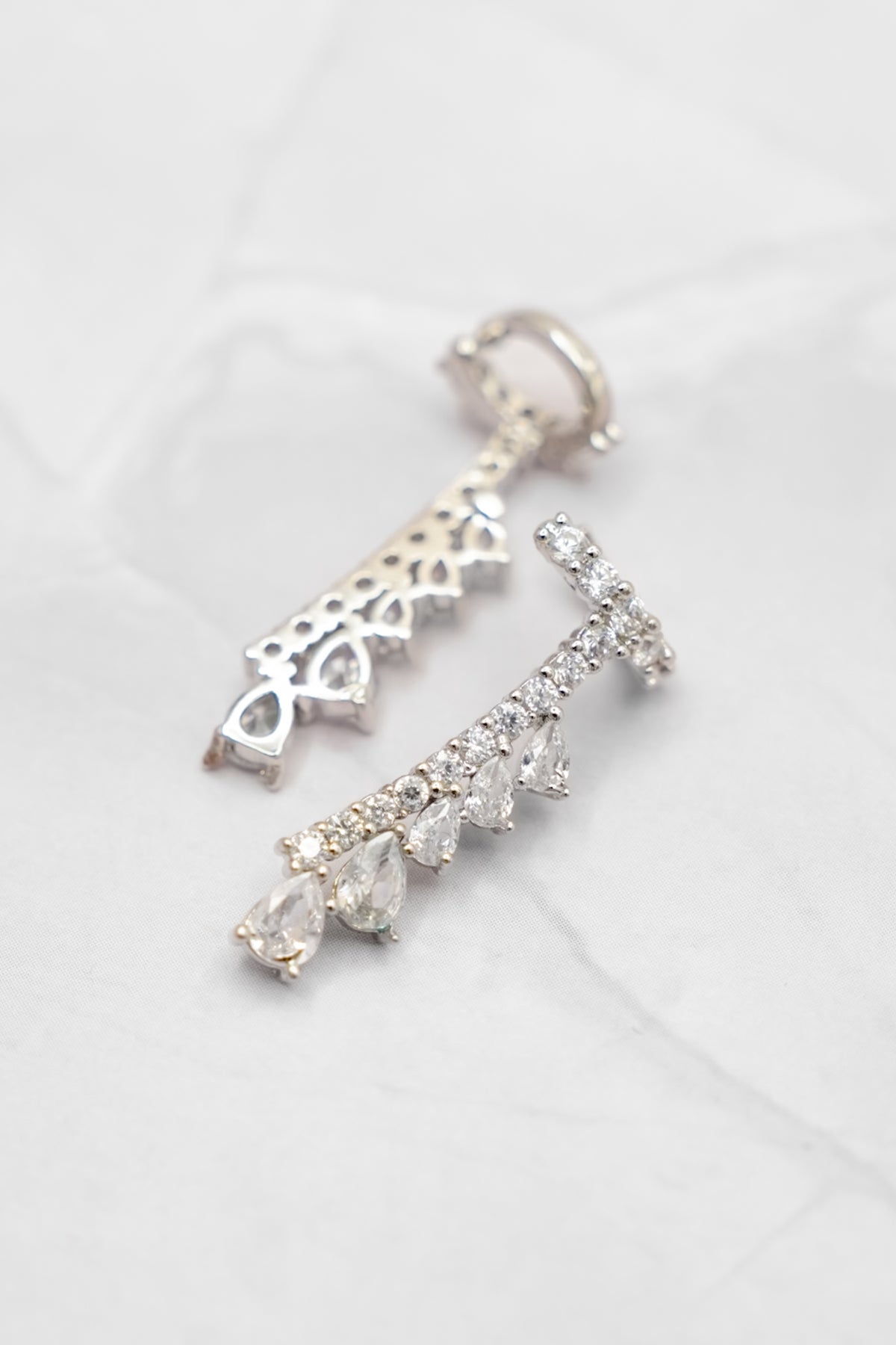 Love, Poppy Crystal Winged Ear Cuff - Freckled Poppy