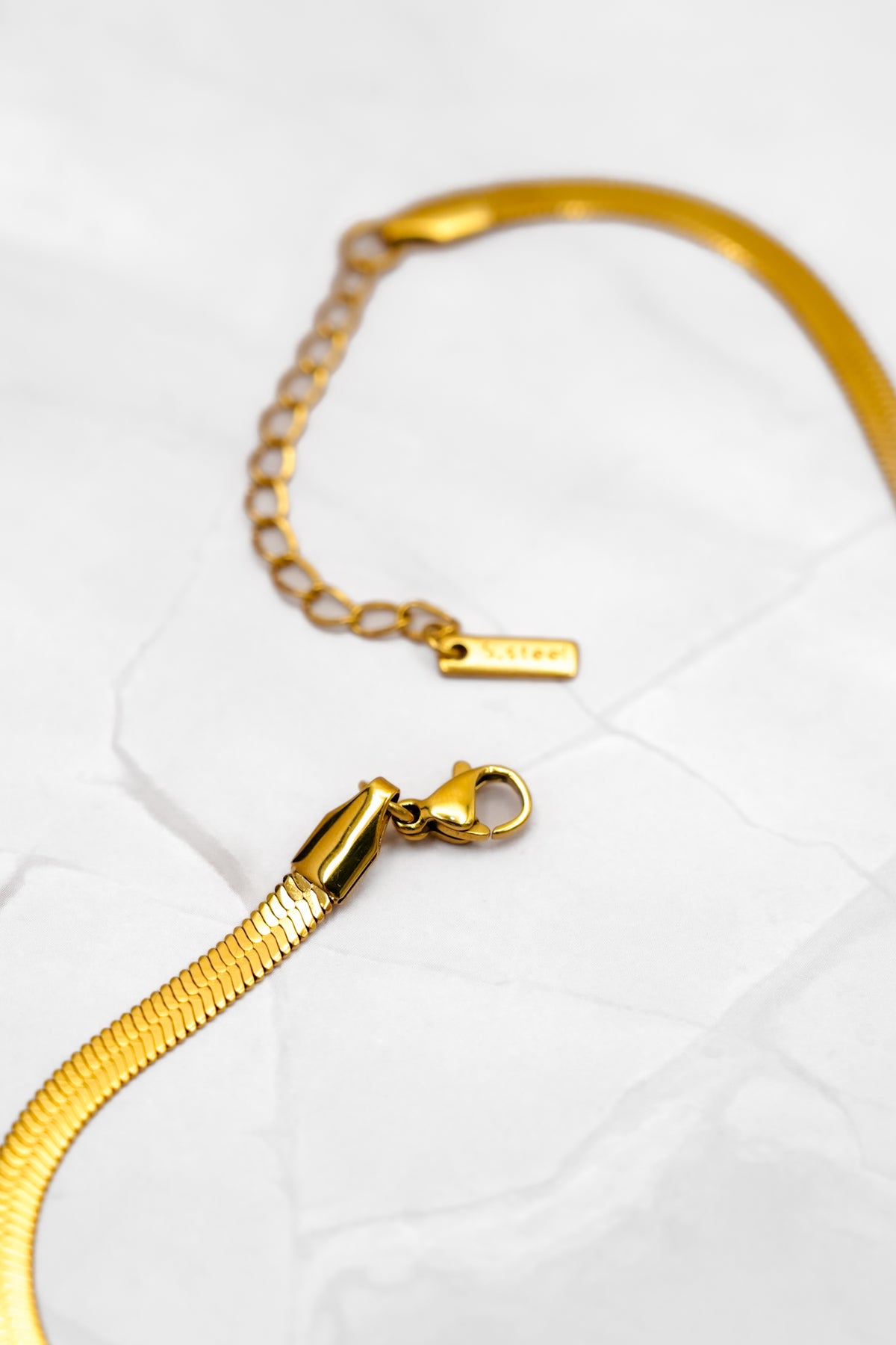 Mila + Stevie Heart Slider Necklace - Freckled Poppy