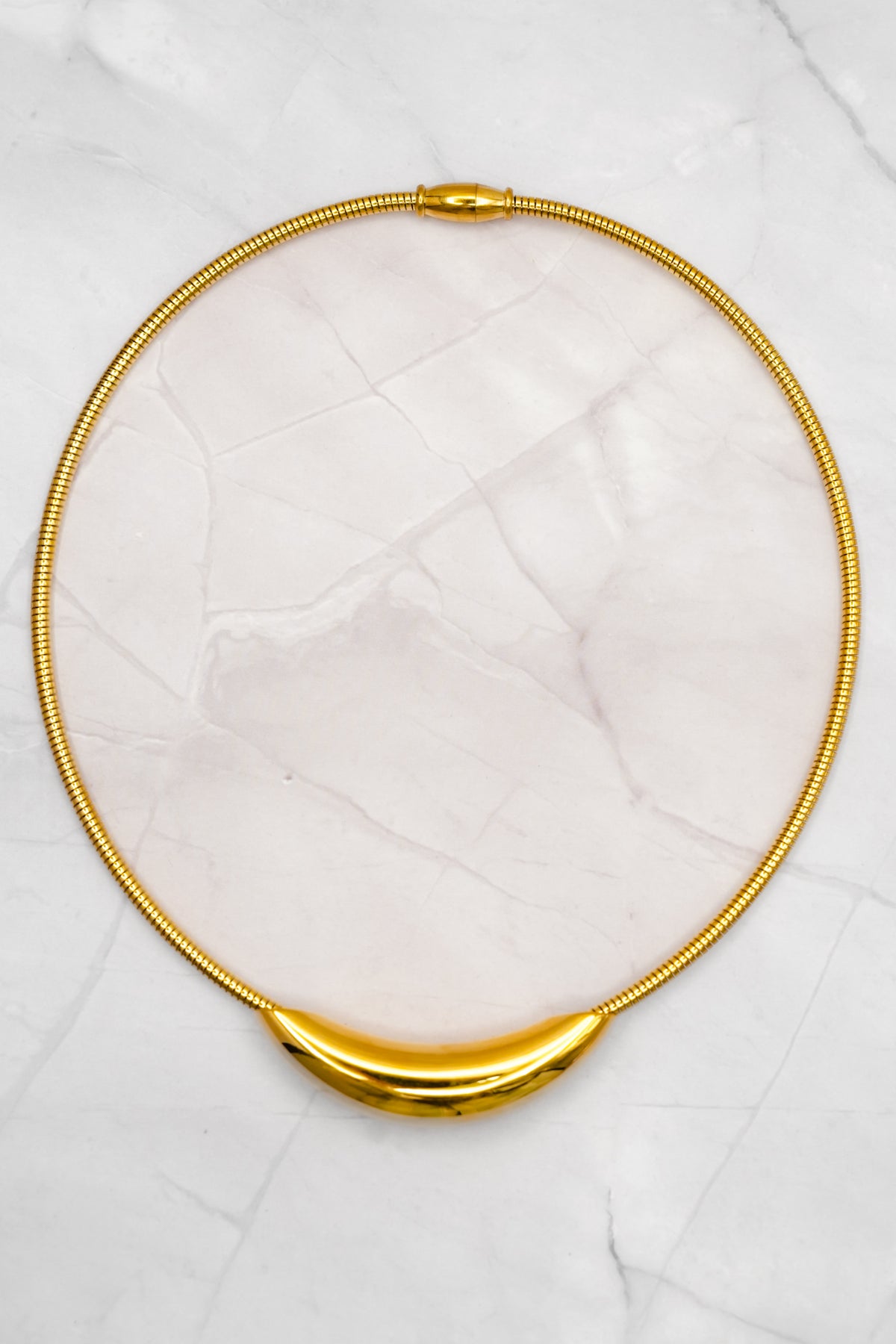 Mila + Stevie Magnetic Clasp Necklace Pendant - Freckled Poppy