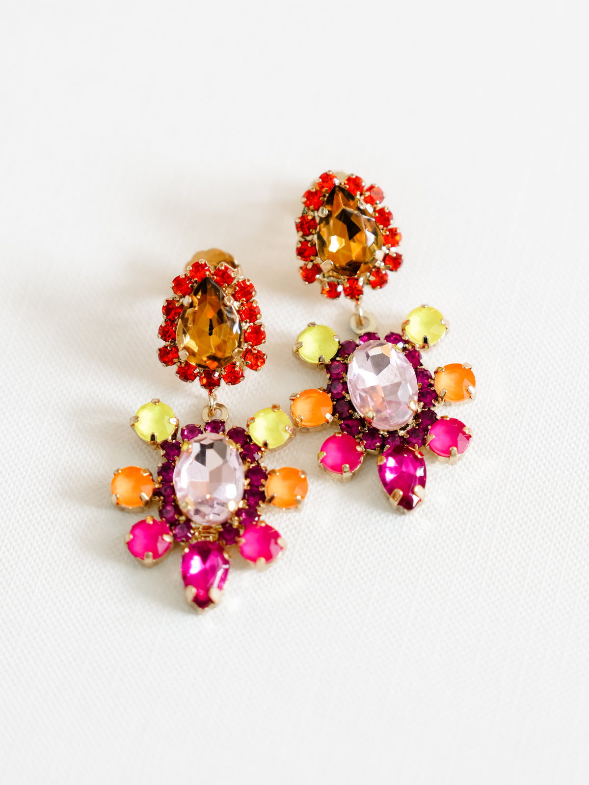 SIENNA by Tova Fiesta Crystal Earrings