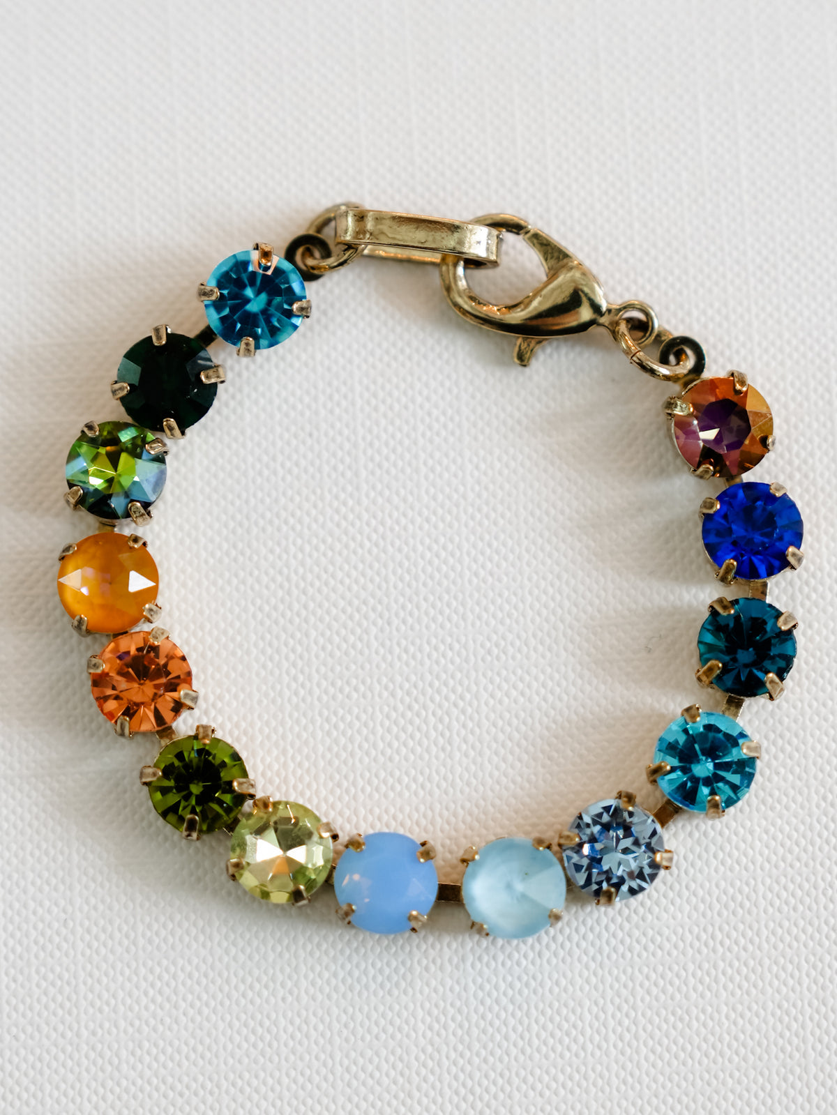SIENNA by Tova Ann Gold Crystal Bracelet