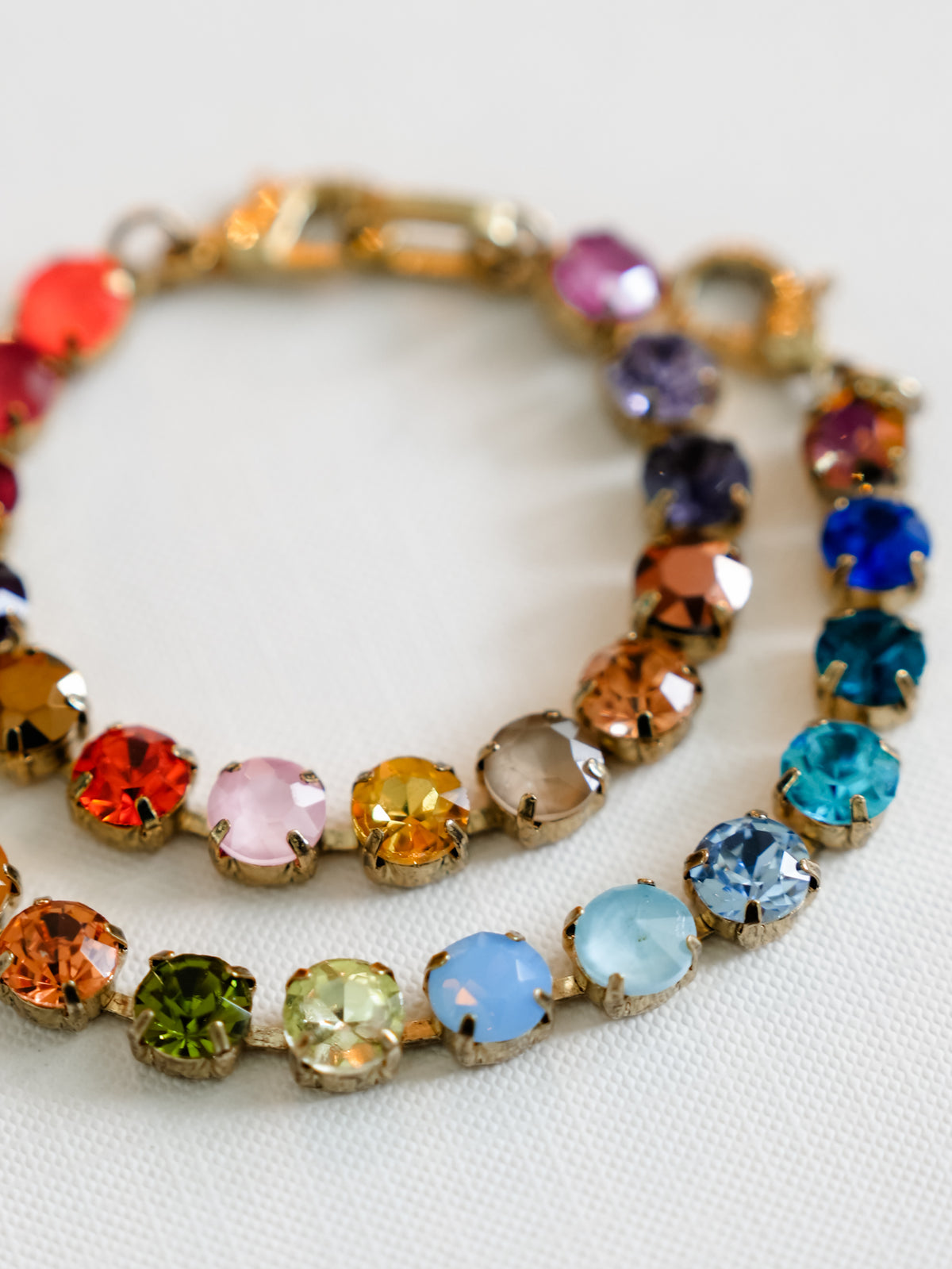SIENNA by Tova Ann Gold Crystal Bracelet