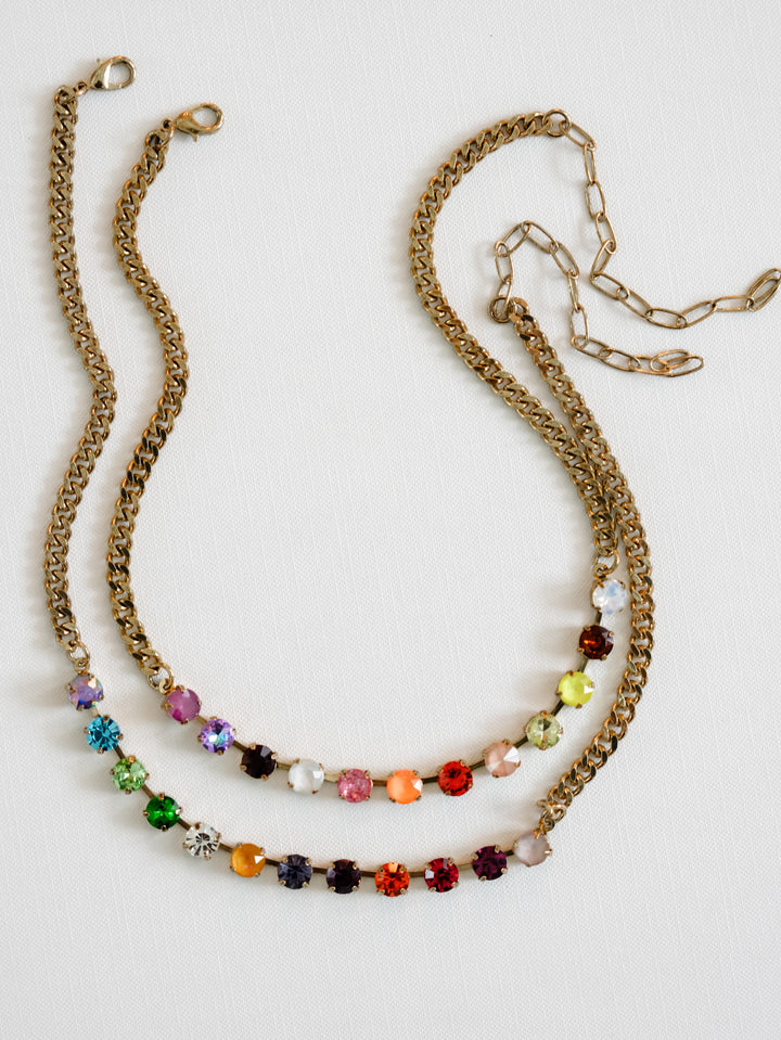 SIENNA by Tova Mini Ann Necklace - Freckled Poppy