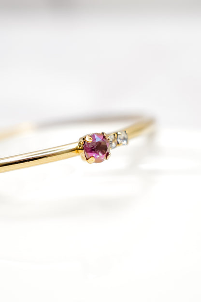 TOVA Lilly Bangle - Freckled Poppy