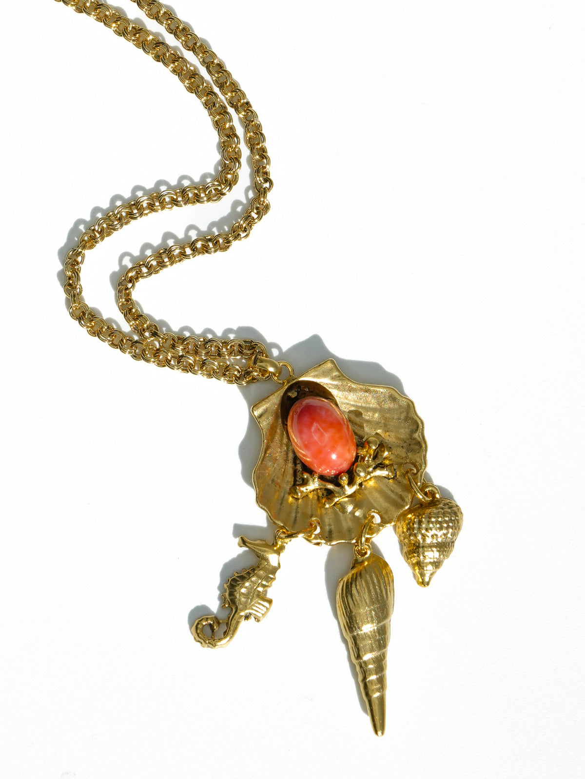 Yochi Beach Necklace - Freckled Poppy