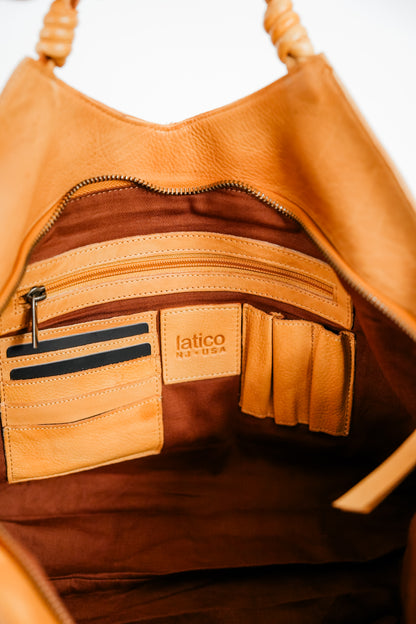 Restock! Latico Nelly Leather Crossbody Bag - Freckled Poppy