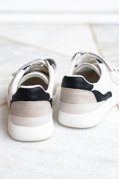 Modern Comfort Triple Strap Sneaker - Freckled Poppy