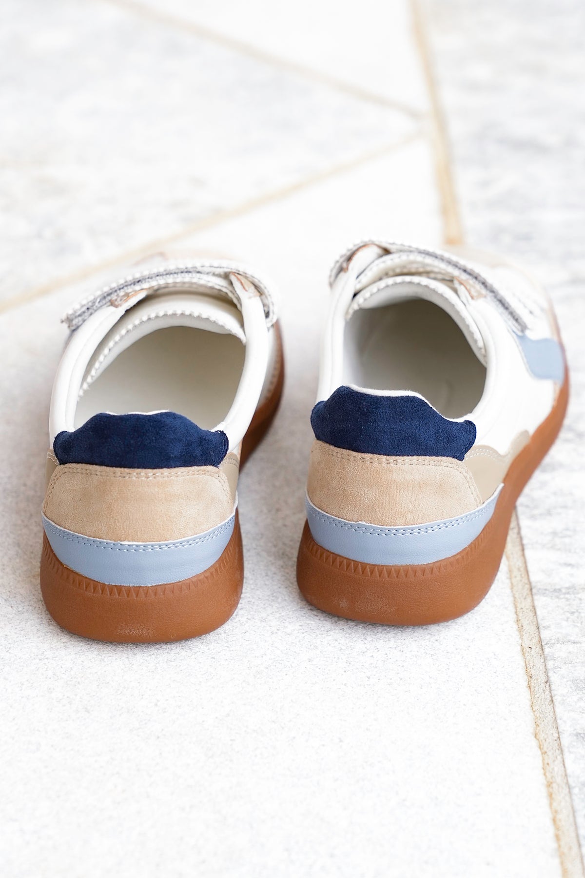 Modern Comfort Triple Strap Sneaker - Freckled Poppy