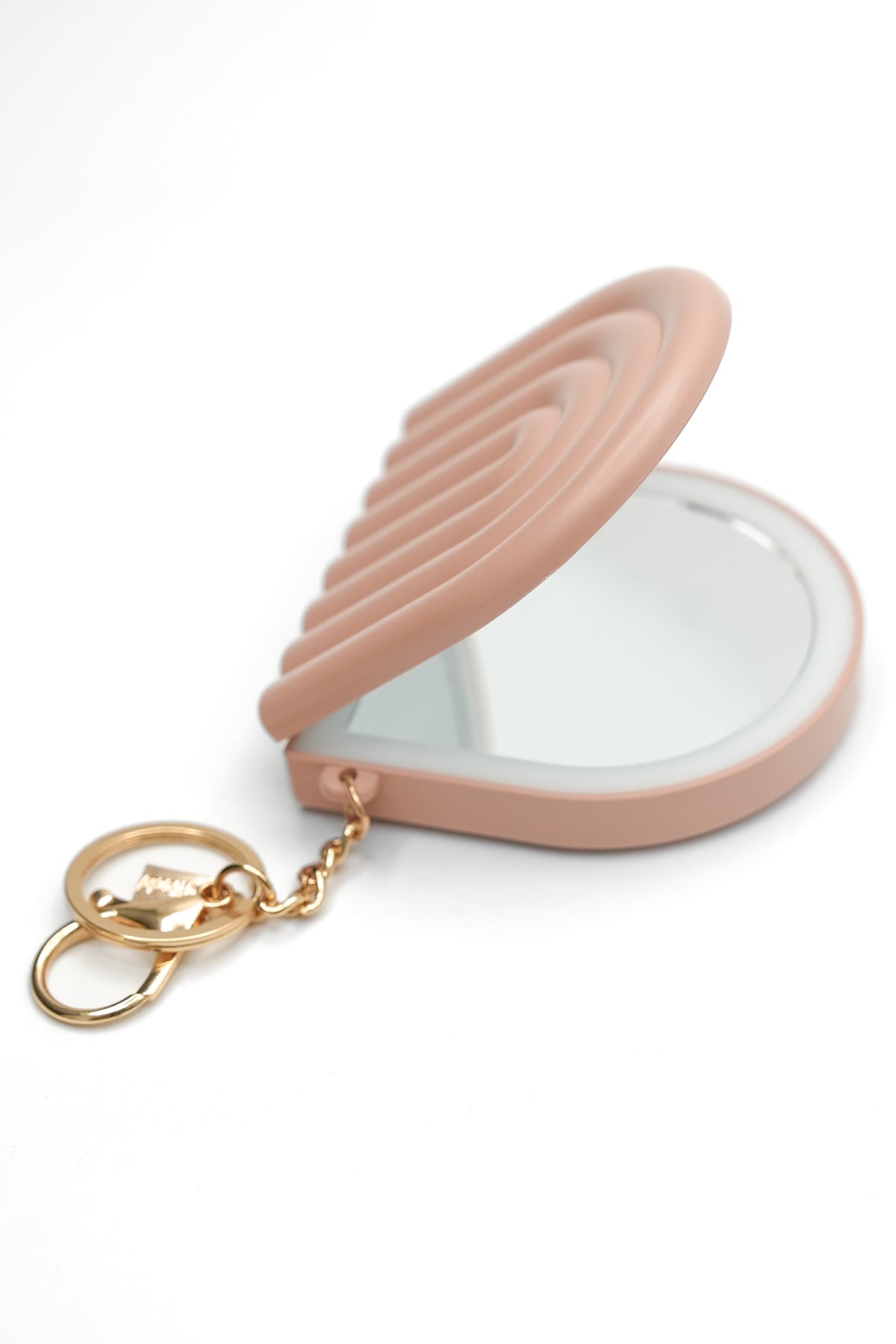 Terracotta Compact Mirror Keychain - Freckled Poppy