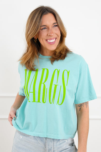 Plus/Reg Short Sleeve "Margs" Graphic Tee - Freckled Poppy