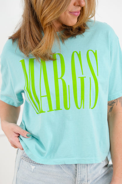 Plus/Reg Short Sleeve "Margs" Graphic Tee - Freckled Poppy