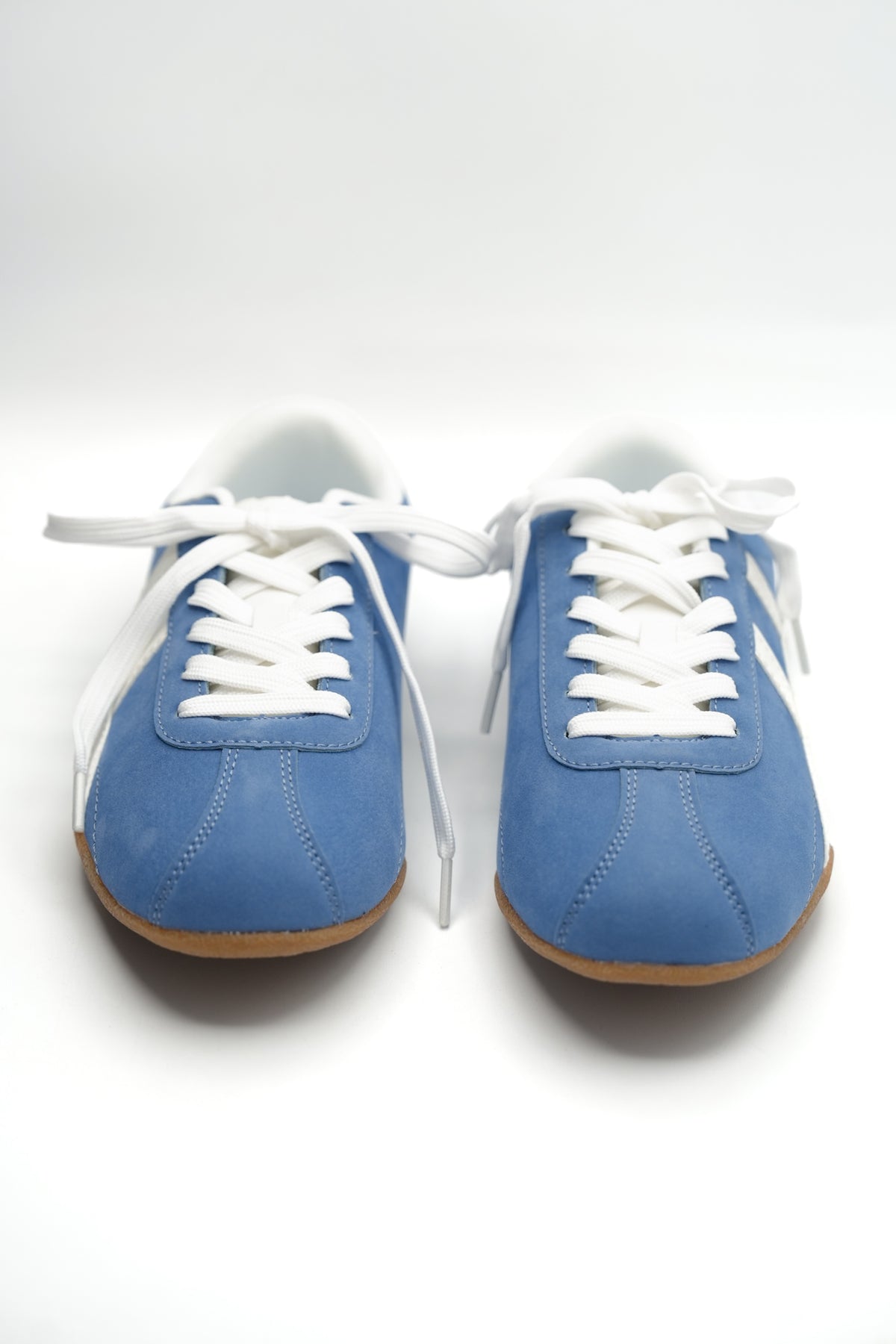 Retro Side Stripes Sneakers - Freckled Poppy