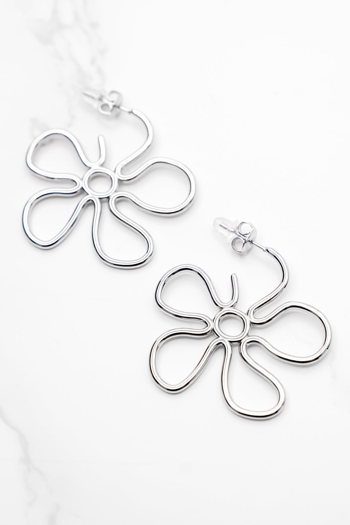 Raising Surfers The Hippie Chick XL Earrings - Freckled Poppy