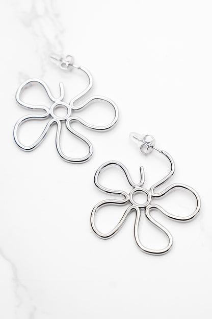 Raising Surfers The Hippie Chick XL Earrings - Freckled Poppy