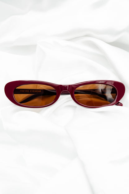 Restock! Freyrs Sophie Acetate Cat Eye Sunglasses - Freckled Poppy