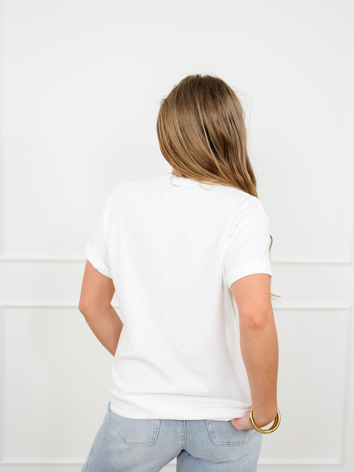Plus/Reg Short Sleeve Weiner Dog Graphic Tee - Freckled Poppy