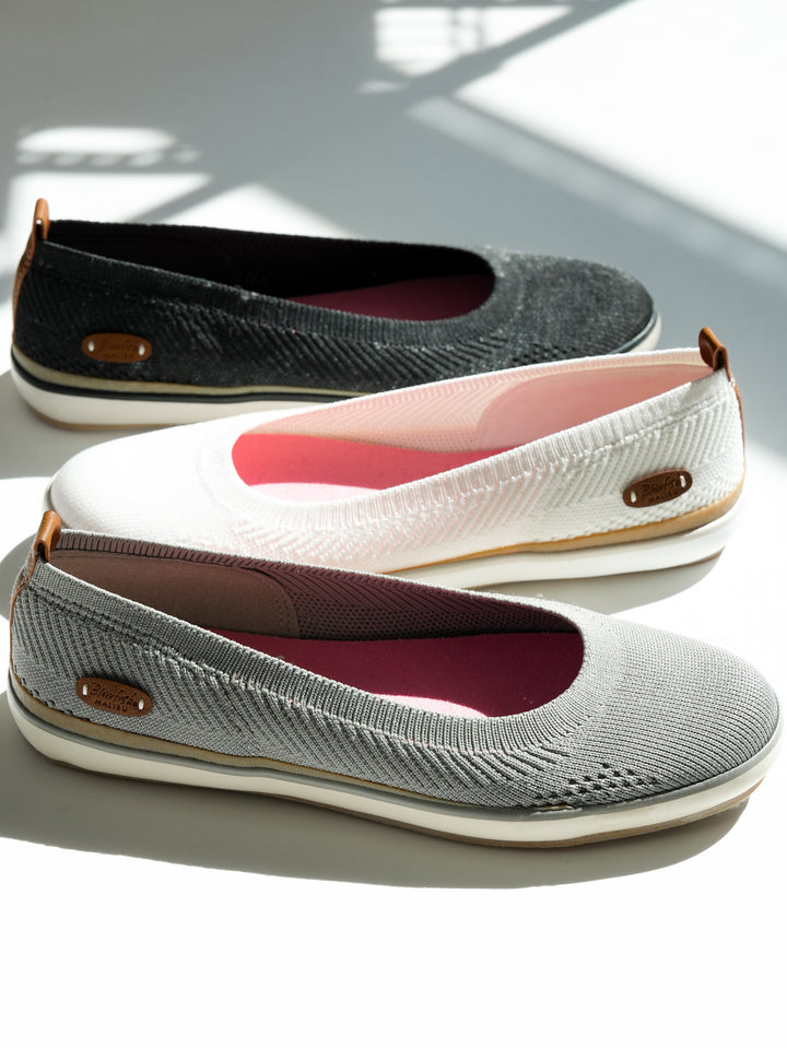 Blowfish Textured Knit Everyday Slip On Flat - Freckled Poppy