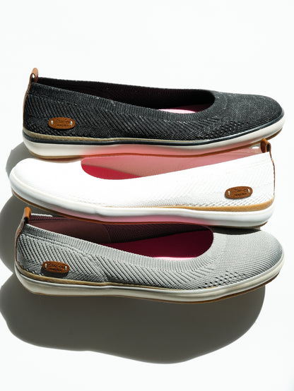 Blowfish Textured Knit Everyday Slip On Flat - Freckled Poppy