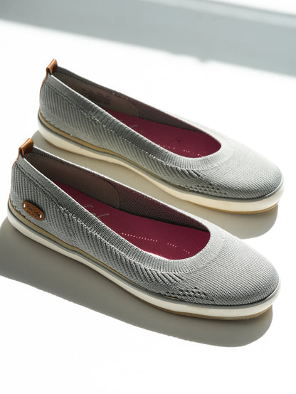 Blowfish Textured Knit Everyday Slip On Flat - Freckled Poppy