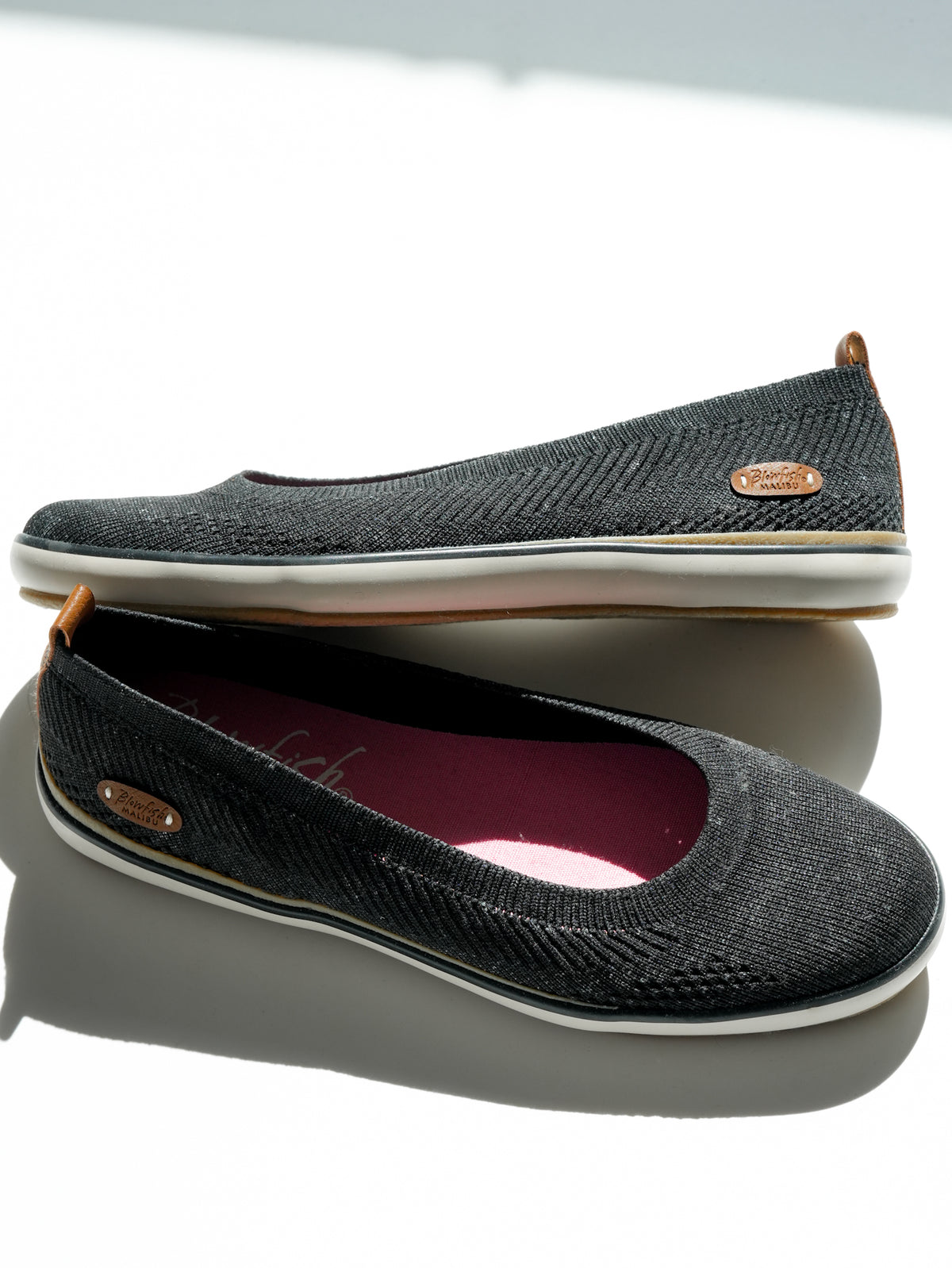 Blowfish Textured Knit Everyday Slip On Flat - Freckled Poppy