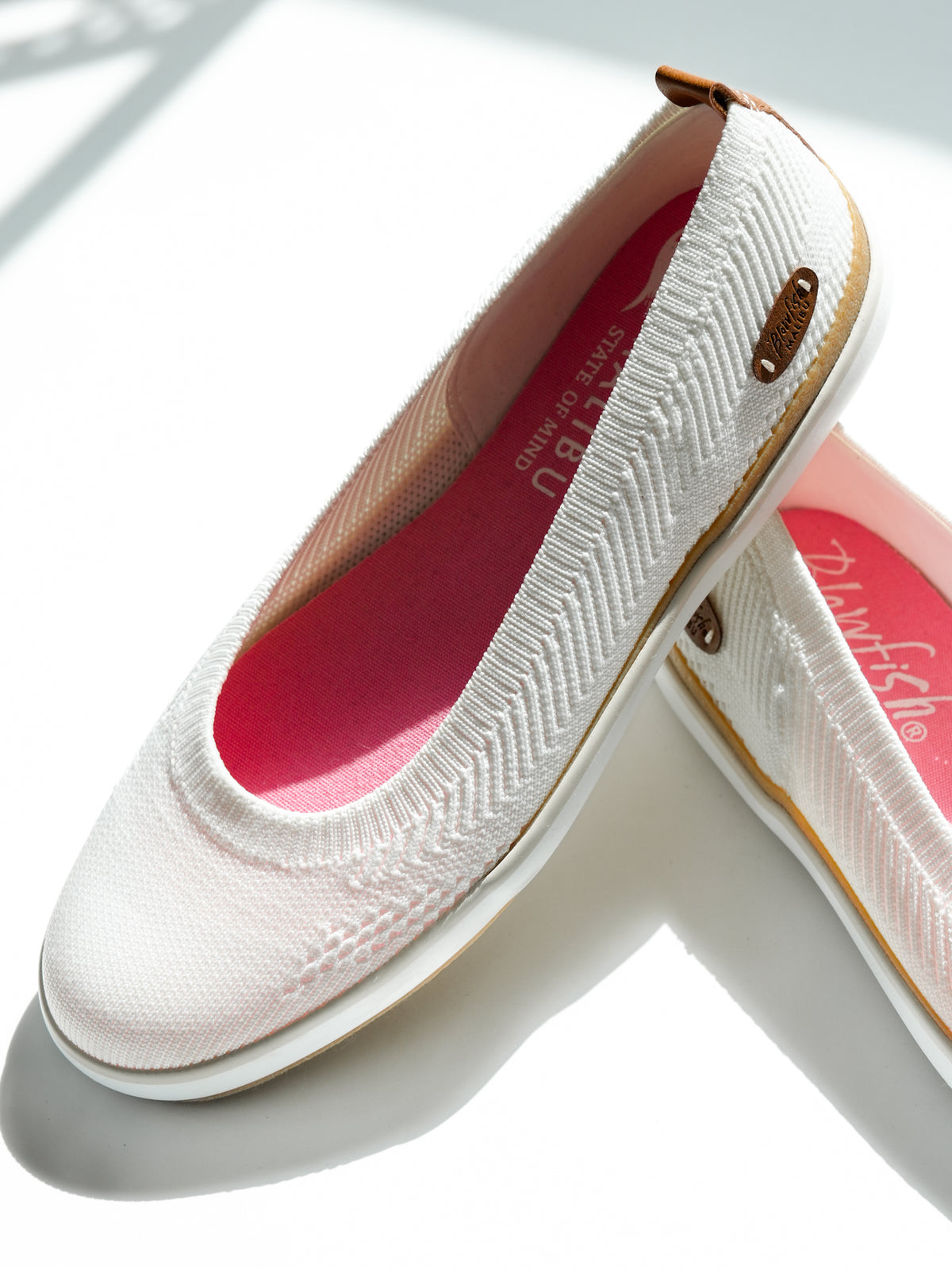 Blowfish Textured Knit Everyday Slip On Flat - Freckled Poppy