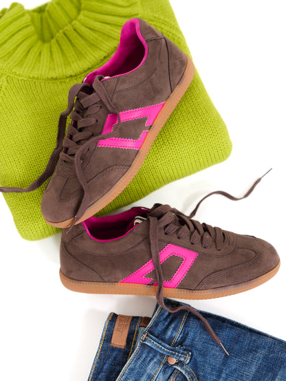 Shu Shop Vegan Suede Retro Low Top Sneaker