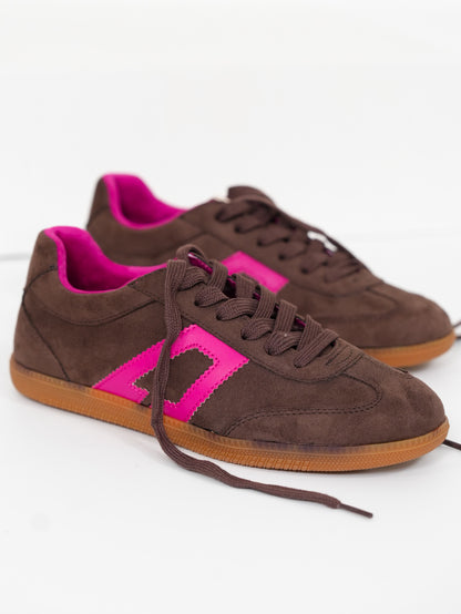 Shu Shop Vegan Suede Retro Low Top Sneaker