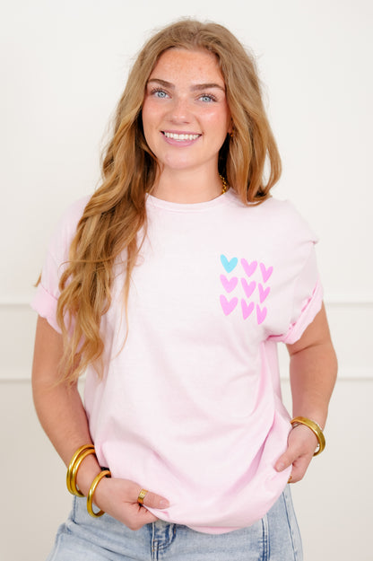 Short Sleeve "I Hope You Know How Loved You Are" Graphic Tee - Freckled Poppy