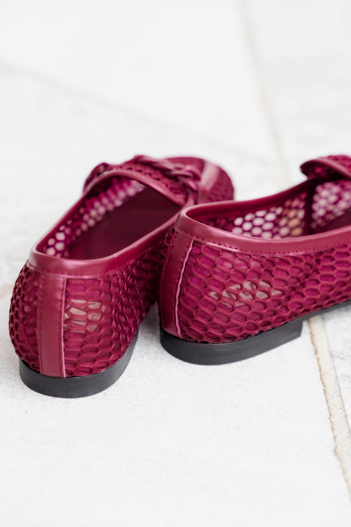 MIA Lightweight Mesh Loafer with Chain - Freckled Poppy