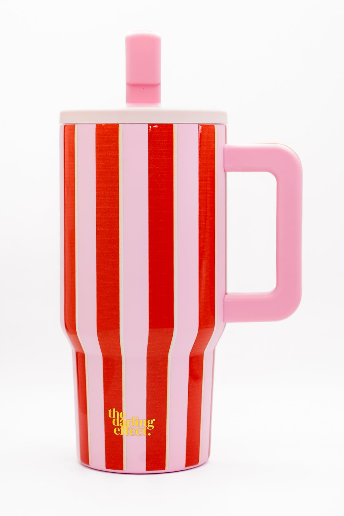 Sicily Stripes Pink Drinkware - Freckled Poppy