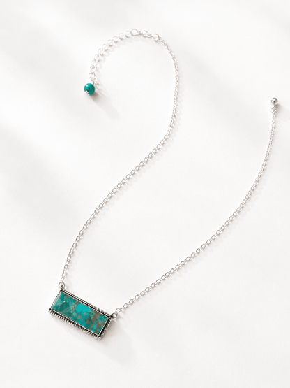 Restock! BOHO SOL Bar Necklace - Freckled Poppy