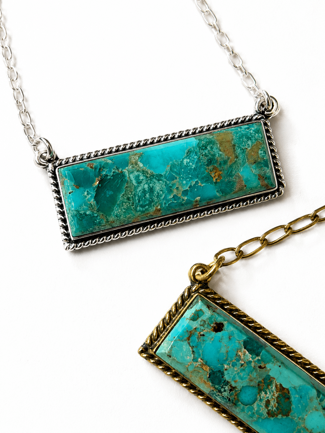 Restock! BOHO SOL Bar Necklace - Freckled Poppy