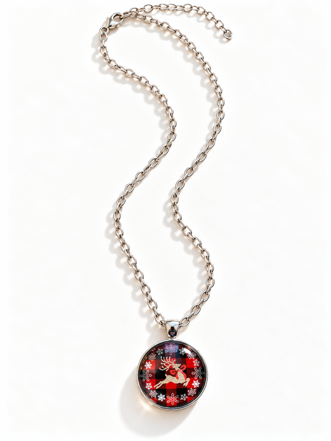 Jolly Reindeer Necklace