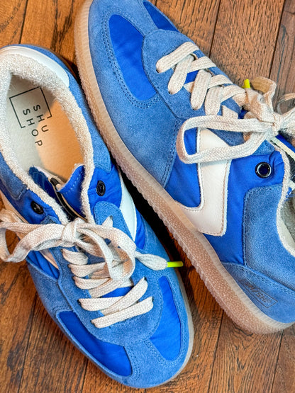 Shu Shop Vegan Suede Retro Low Top Sneakers - Freckled Poppy
