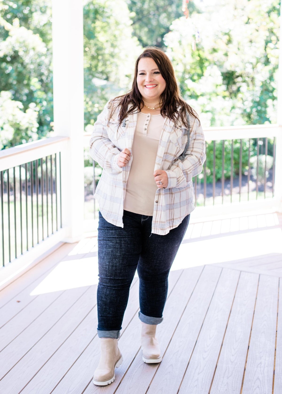 Judy Blue Tummy Control Suck it up Buttercup Dark Wash Skinny Jeans - Freckled Poppy