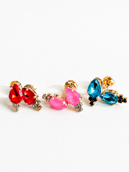 SIENNA by Tova Valerie Crystal Teardrop Studs