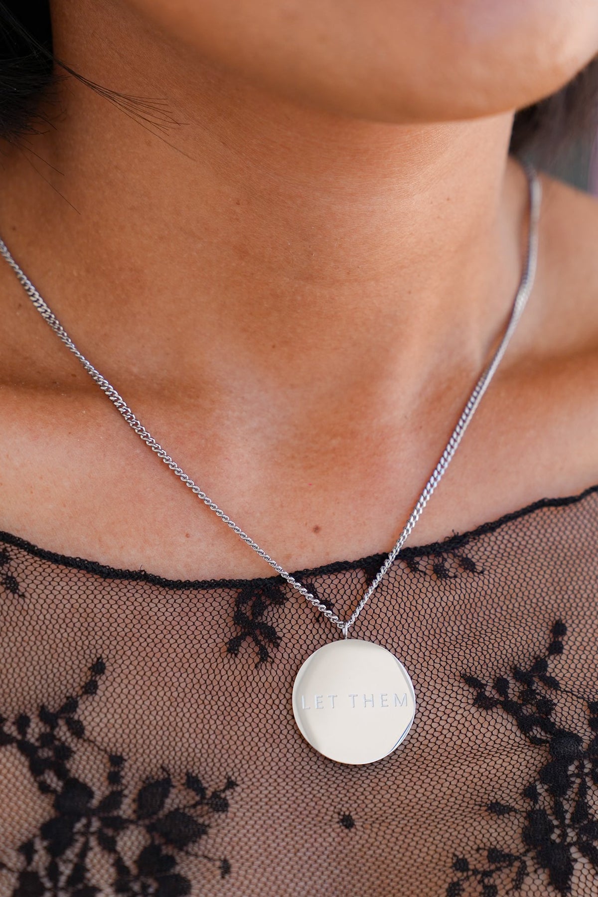 Restock! Raising Surfers The Let Them Necklace - Freckled Poppy