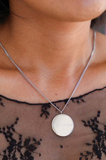Restock! Raising Surfers The Let Them Necklace - Freckled Poppy