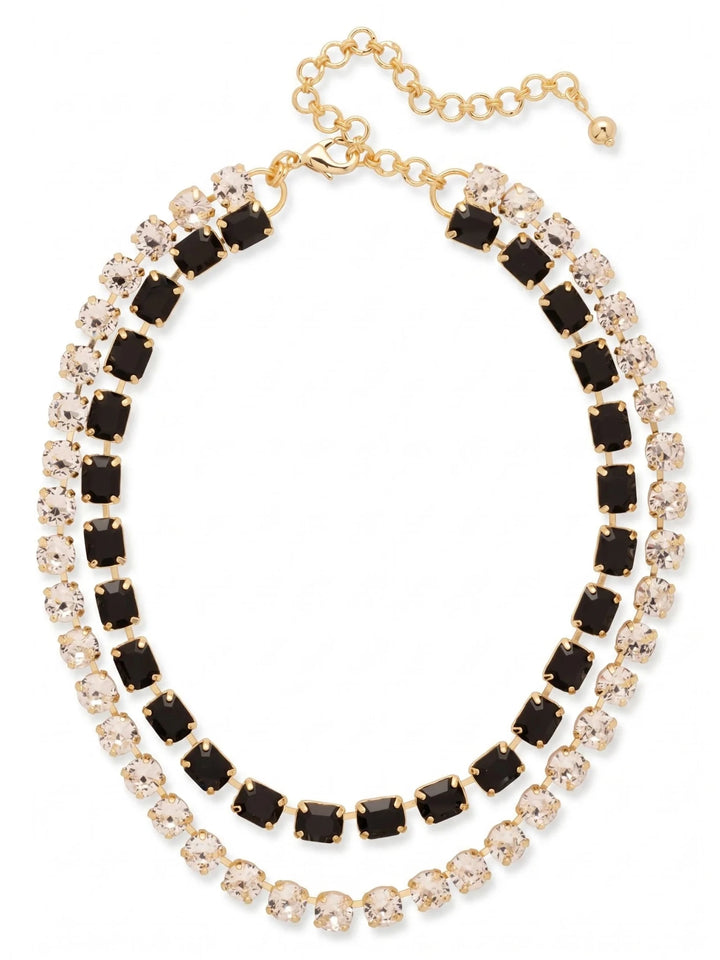 Sorrelli Layered Tennis Necklace - Freckled Poppy
