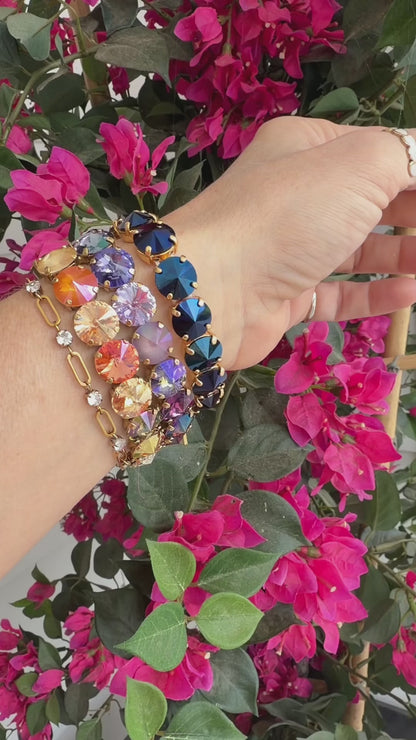TOVA The Sofia Necklace In Azzuro