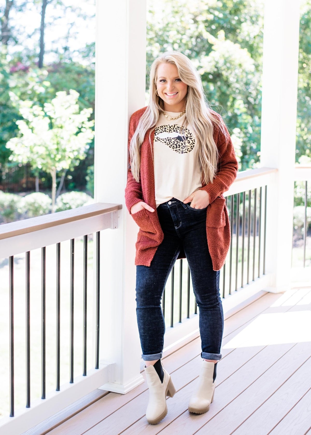 Judy Blue Tummy Control Suck it up Buttercup Dark Wash Skinny Jeans - Freckled Poppy